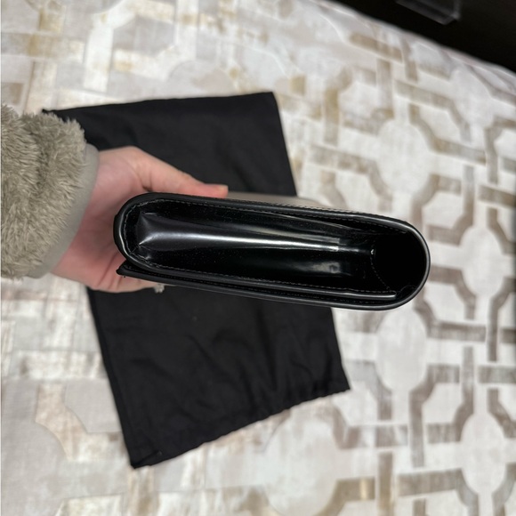 Yves Saint Laurent Black and Tan Clutch - Picture 4 of 9